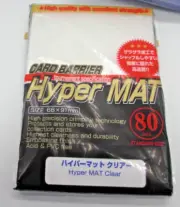 KMC Hyper Matte Clear Sleeves 400 Count MTG Magic Gathering Pokemon Sleeves