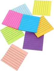 Tofficu 8pcs Crash Pad Car Seat Kick-Proof Storage Seat Storage Bag Mini Notepad Small Note Pads Mini Pocket Notebook List Self-Adhesive Memo Stickers Cute Pens Notepads Paper