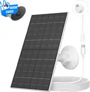 7W Solar Panel USB-C Charger for Google Nest Cam Battery Indoor Outdoor Use