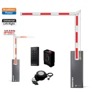SENTRY BRUSHLESS Low Voltage Articualted 90 Boom Barrier Gate Keypad Loop Det
