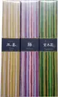 Kayuragi Incense Set of 3 Scents (Ginger, Osmanthus and Wisteria) 40 Sticks in E