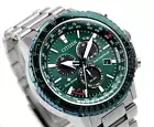 Citizen Promaster Sky Green Dial Sapphire Radio Controlled Eco-Drive CB5004-59W