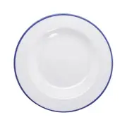 G.E.T. B-220-W/CB Settlement Bistro White Melamine 24 oz. Soup Bowl - 1 Doz