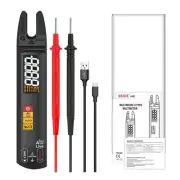 U0 Digital Clamp Meter Fork DC AC 100A Ammeter Pliers TRMS Current7411