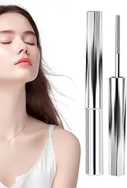 Iron Mascara | Waterproof 3d Curling Eyelash Iron Mascara | Long-Stay Eye Lash Curlers Makeup For Lightweight Volumizing, Incredible Lash Length