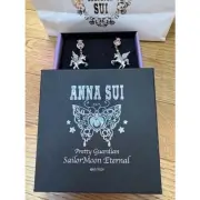 Sailor Moon x Anna Sui The Movie Eternal Chibi Compact Earrings W/Box Japan