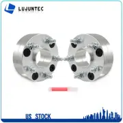 (2) 4x100 to 5x4.5 2" Wheel Adapters M12x1.5 For Toyota Corolla 93-02 Echo 00-05