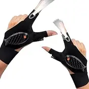 Rechargeable LED Flashlight Gloves, Cool Gadgets Tools for Repairing Fishing Camping