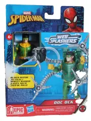 Hasbro Marvel Spider-Man Web Splashers Doctor Octopus Doc Ock 4" Figure NEW