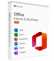 Microsoft Office Home Business 2024 English APAC Medialess Retail New. Word, Excel, Power Point, Outlook for PC and Mac EP2-06629