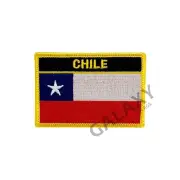 Chile Patch / Chile Flag / Iron On