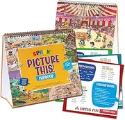 SPARK INNOVATIONS Spark Picture Book and Emotion Cards, Loaded with Details, Social Emotional Learning Story Educational for Preschool Up