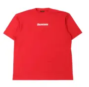 Size S - Balenciaga Oversized Swimwear Tee Red Y8LWCKPWL