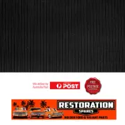HOLDEN HK HT HG UTE BLACK HERRINGBONE RIBBED HEAD ROOF HOOD LINING (6G)