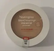 Neutrogena SkinClearing Mineral Powder MicroClear Technology, 10 Classic Ivory