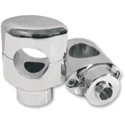 LA Choppers LA-7410-00 1-1/4in. Handlebar Riser Kit for HD Springer - Chrome
