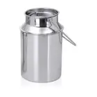 Stainless Steel Milk Can, Oil Can, Milk Barni, Ghee Storage Can with Lid 1 Liter
