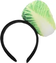 [FOMIYES] Chinese Cabbage Headband Head Band Outfits Hair Ribbons Skin Care Headband Cute Accessories Apparel Hair Toppers Headbands Makeup Headband Costumes Hair Ties Cosplay Prop Plastic
