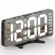 Alarm Clocks for Bedrooms,Digital Alarm Desk Clock, Large Display with Dim3690