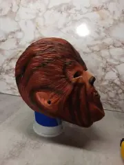 Vtg Wolfman TM Halloween/Cosplay Rubber Adult MASK~1998 U.C.S.