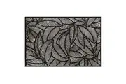 Maxwell & Williams Table Accents Cut-Out Placemat Dining Mat 45x30cm Leaf Black