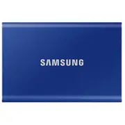 Samsung T7 1TB Portable External SSD - Indigo Blue - USB 3.2 Gen2 (10Gbps) - Read up to 1050MB/s - Password Protection [MU-PC1T0H/WW]