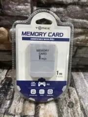 NEW SONY PS1 MEMORY CARD 1 MB BY TOMEE