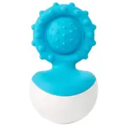 Fat Brain Dimpl Wobbl Sensory Toy Toddler/Baby 0+ Food Grade Silicone Blue