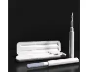 Bluetooth-compatible Headphone Cleaning Pen Multi-purpose Deeply Clean Wireless Earbuds Cleaner Brush Tools with Box for Camera-White