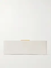 [SAINT LAURENT] SAINT LAURENT - Midnight Leather Clutch - Cream - One size One size Cream