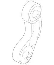 Genuine Audi Stabilizer Link 4F0-505-465-Q (for: Audi)