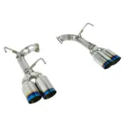 Remark RO‑TTVA‑S4 Burnt 4″ Single‑Wall Quad Tip Axleback for 2015–21 Subaru WRX (for: Subaru)