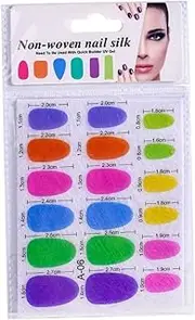 HONMEET Non-woven Nail Silk Extension Fiberglass Nail Wrap for Manicure Kit Silk