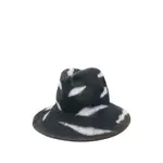 [Yesey] Yesey Tie-dye Felt Hat 58 CM BLACK