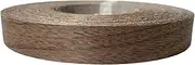 Preglued American Walnut Wood Veneer Edging, Plywood Edge Banding, Flexible Wood Tape, Iron on Easy Application Veneer Edging with Hot Melt Adhesive Back (2.2cmx15m)