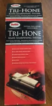 Smiths Edgesport Tri-Hone Knife Sharpening System. New In Box