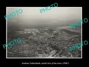 OLD 8x6 HISTORIC PHOTO ARNHEM NETHERLANDS HOLLAND TOWN AERIAL VIEW c1940 3