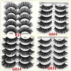 Voluminous Wispy 3D Mink Hair Extension Tools Natural Long False Eyelashes