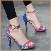 Sandalias Clásicas SexIs De Tacón AltO Para Mujer ZaPatos Moda VeraNo Elegantes