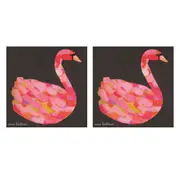 2x Lilli Rock Anna Blatman 11x11cm Coaster Drink/Cup Table Mat Square Chrissie