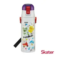 在飛比找Yahoo奇摩購物中心優惠-Skater不鏽鋼直飲保溫水壺(470ml) 寶可夢SV