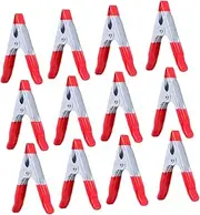 TEHAUX 20pcs Frame Spring Clamps Photography Background Stand Holders for Tents Backdrops and Woodworking Strong Clamping Force Easy to Use for Studio Setup