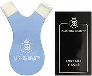 LUMESS ALISHBA BEAUTY STAINLESS STEEL EASY LIFT Y-COMB SHAPE LASH LIFT BRUSH LASH LIFT PERM TOOL, TINT TOOL, EYELASH LIFT & MAKEUP BEAUTY TOOL FOR LASH GRAFTING YCOMB TOOL (SKY BLUE)