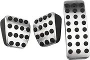 YSSMTC Car Pedal Cover,Fit For A, B CLA GLA GLE ML GL R W164 W166 X156 X164 X166 W251 W168 W169 W176 W245 Brake Pedal Mat(MT)