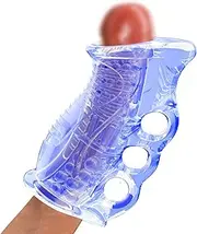 Male Masturbator Sex Adult Toys Pocket Pussy Stroker, Ass for Men Masturbation Oral Handjob Glans Training Tool Penis Trainer Massager Open-Ended Sleeve Blowjob Toy