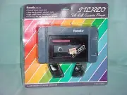 VINTAGE RANDIX WA-60 Portable RADIO CASSETTE PLAYER AM/FM Headphone Travel Music