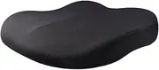 Booster Car Seat for Better Driving Vision 16.5x16.5x4 Car Booster Seat with Breathable Cover Memory Foam Non-Slip Multi-Purpose Black Car Seat Cushion for Home, Office Car Seat Cushion