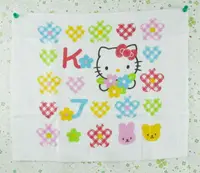 在飛比找樂天市場購物網優惠-【震撼精品百貨】Hello Kitty 凱蒂貓 方巾-彩色愛