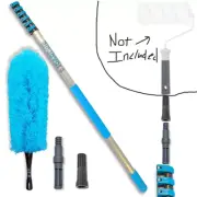IGADPole 5Ft-24Ft Extension Pole Duster Brush Kit Paint Roller Window Cleaning