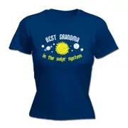 Best Grandma Solar System - Funny Novelty Womens T-Shirt T Shirt Tshirt